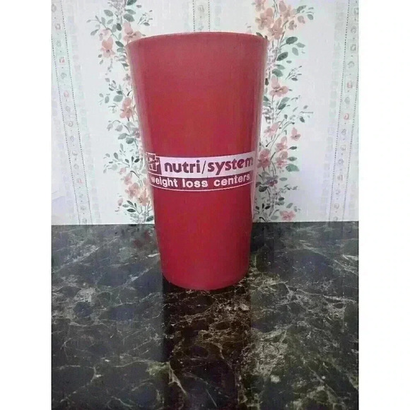 Vintage Nutri System Weight Loss Centers Plastic Cup HTF Collectable - Picture 1 of 5